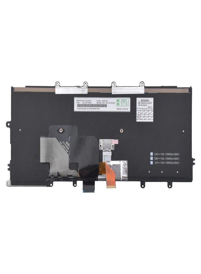 SUNMALL Replacement Keyboard Backlit for Lenovo ThinkPad X230S X240 X240I X240S X250 X250S X260 X270 01AV519 01AV530 04X0196 SN20K79593, with Frame Pointer Backlight US Layout - Image 4