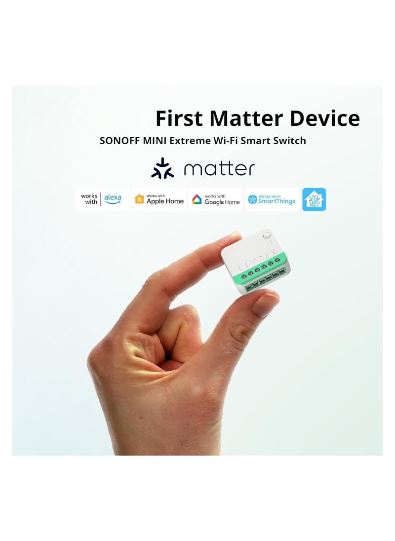 Generic - Mini Smart Switch Universal Diy Module for Smart Home Automation Solution, Compatible with Alexa And Google Home Assistant, App Control and Multi-Device Management, Fit for Zigbee Devices - Image 1