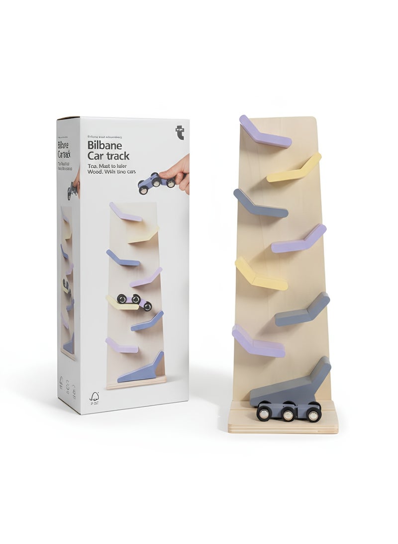 HASSM Wooden ramp car toy for children - Image 1