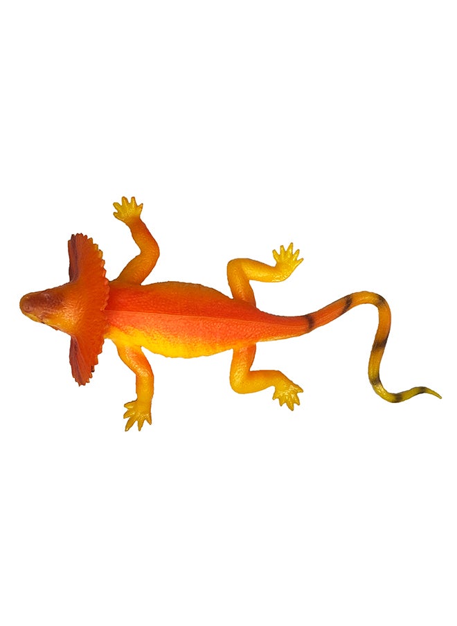 Galaxy Toys - Galaxy Bright Yellow And Orange Salamander Toy - Realistic Crawling Reptile Figurine with Elongated Body and Spread-Out Legs | Detailed Plastic Model for Kids And Collectors - Image 1