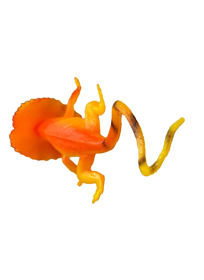 Galaxy Toys - Galaxy Bright Yellow And Orange Salamander Toy - Realistic Crawling Reptile Figurine with Elongated Body and Spread-Out Legs | Detailed Plastic Model for Kids And Collectors - Image 1
