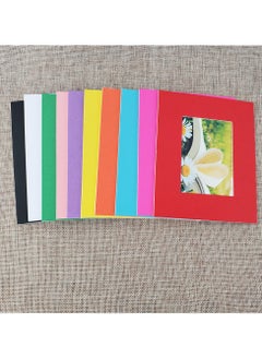 Rubik Cardboard Photo Frame 10 Pack with Self Adhesive Tape Wall Decorative Picture Album  (2.5 x 3.5 inch) Black/White  - Image 4