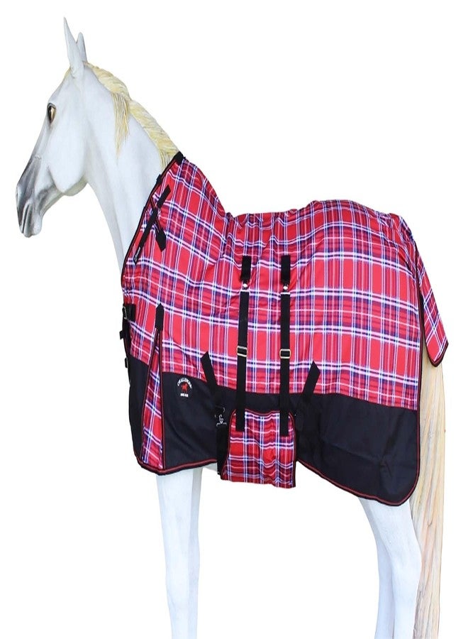 Challenger 68" 1200D Turnout Waterproof Rain Horse Sheet Light Winter Blanket 374B - Image 1
