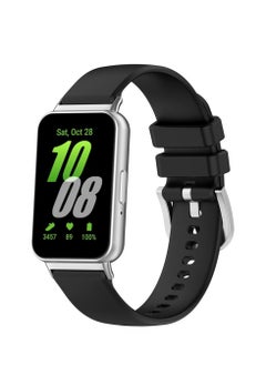 Generic Soft Watchbands Compatible with Samsung Galaxy Fit3 SM-R390 Silicone Sport Wristband Band Replacement Bracelet Quick Release Straps  - Image 1