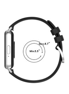 Generic Soft Watchbands Compatible with Samsung Galaxy Fit3 SM-R390 Silicone Sport Wristband Band Replacement Bracelet Quick Release Straps  - Image 3