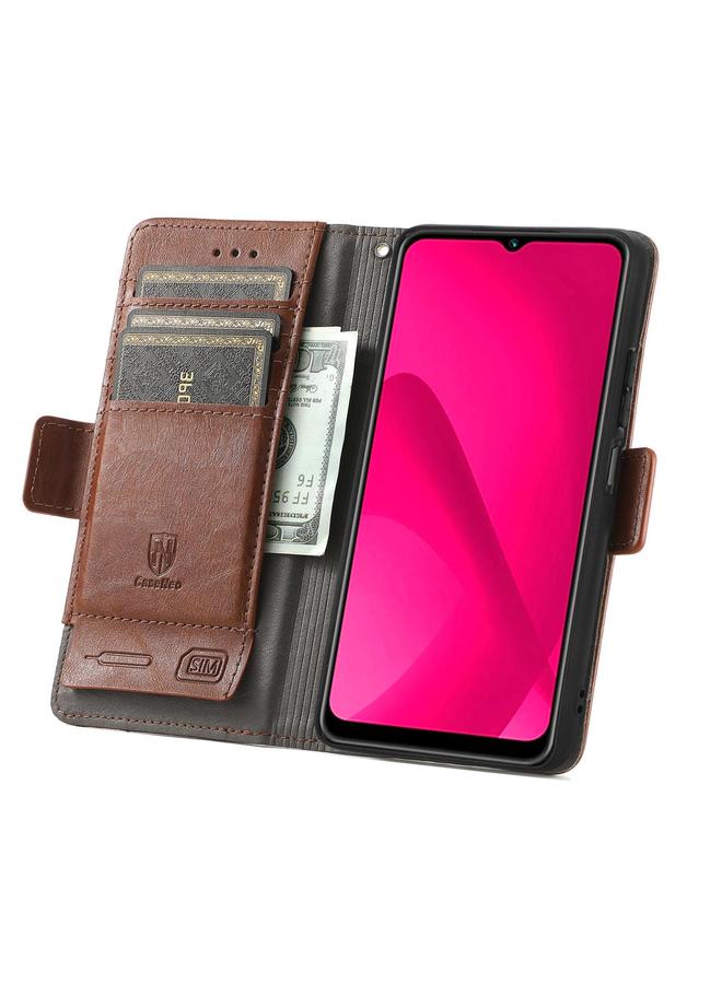 S-TOP Case For Huawei Mate 70 Pro CaseNeo Splicing Dual Magnetic Buckle Leather Phone Case - Image 3