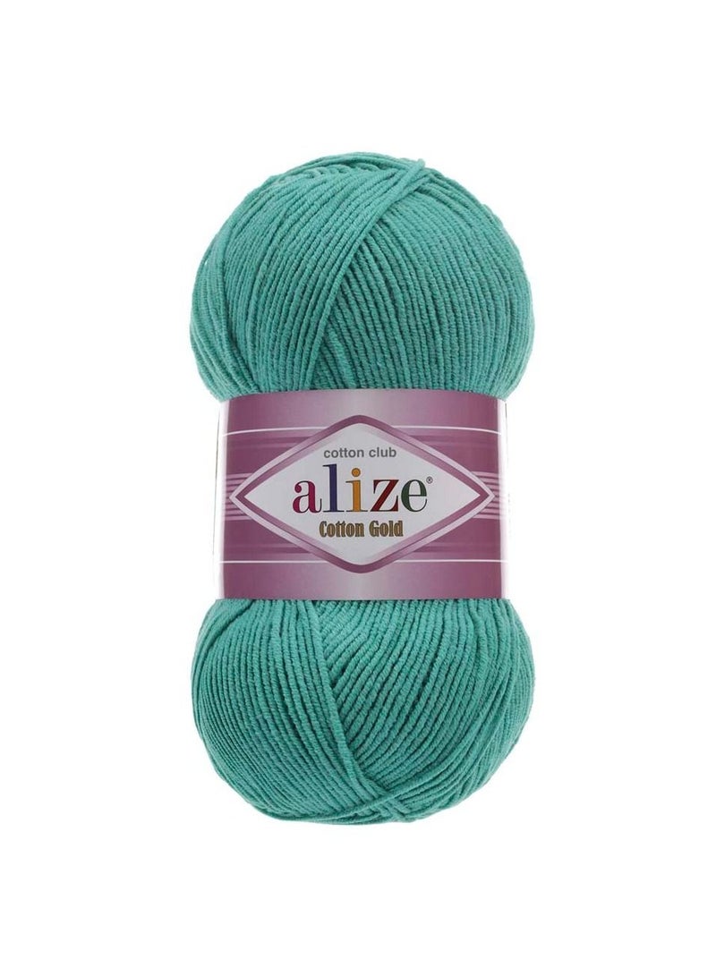 ALIZE Cotton Gold Yarn 610 Jade 100g