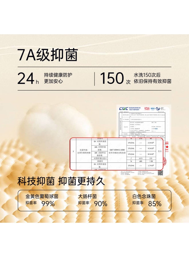 Fenton 7a مضاد للبكتيريا قابل للتنفس، غير ضاغط، عالي المرونة، مريح، ملابس داخلية للبنات على شكل شورت - Image 3