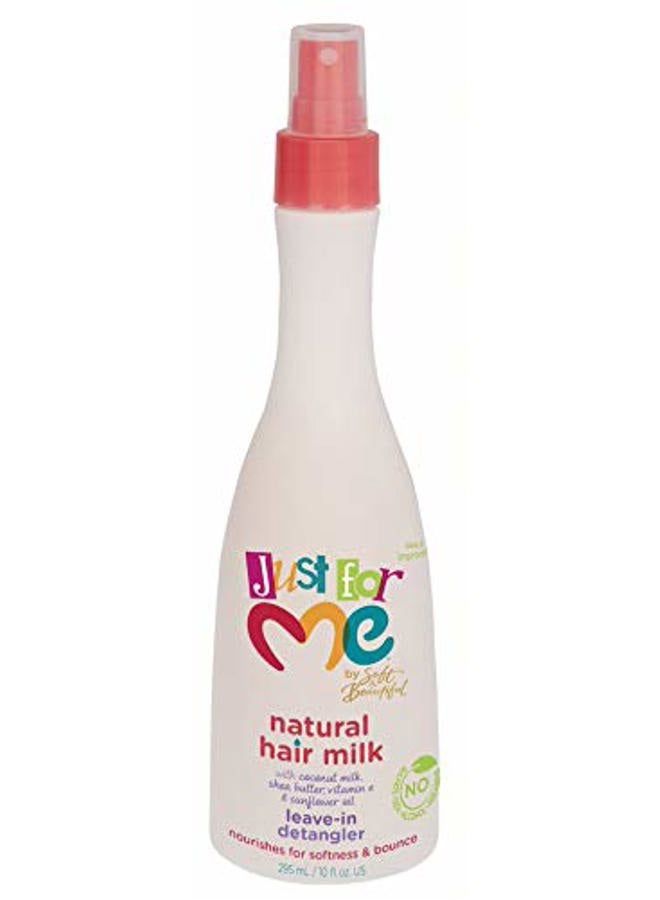 Just for Me Natural Hair Milk Detangler (3 Pack) - Detangles & Helps Prevent Breakage, For All Hair Textures, Contains Coconut Milk, Shea Butter & Sunflower Oil, Restores Moisture, Shine, 10 oz - Image 2