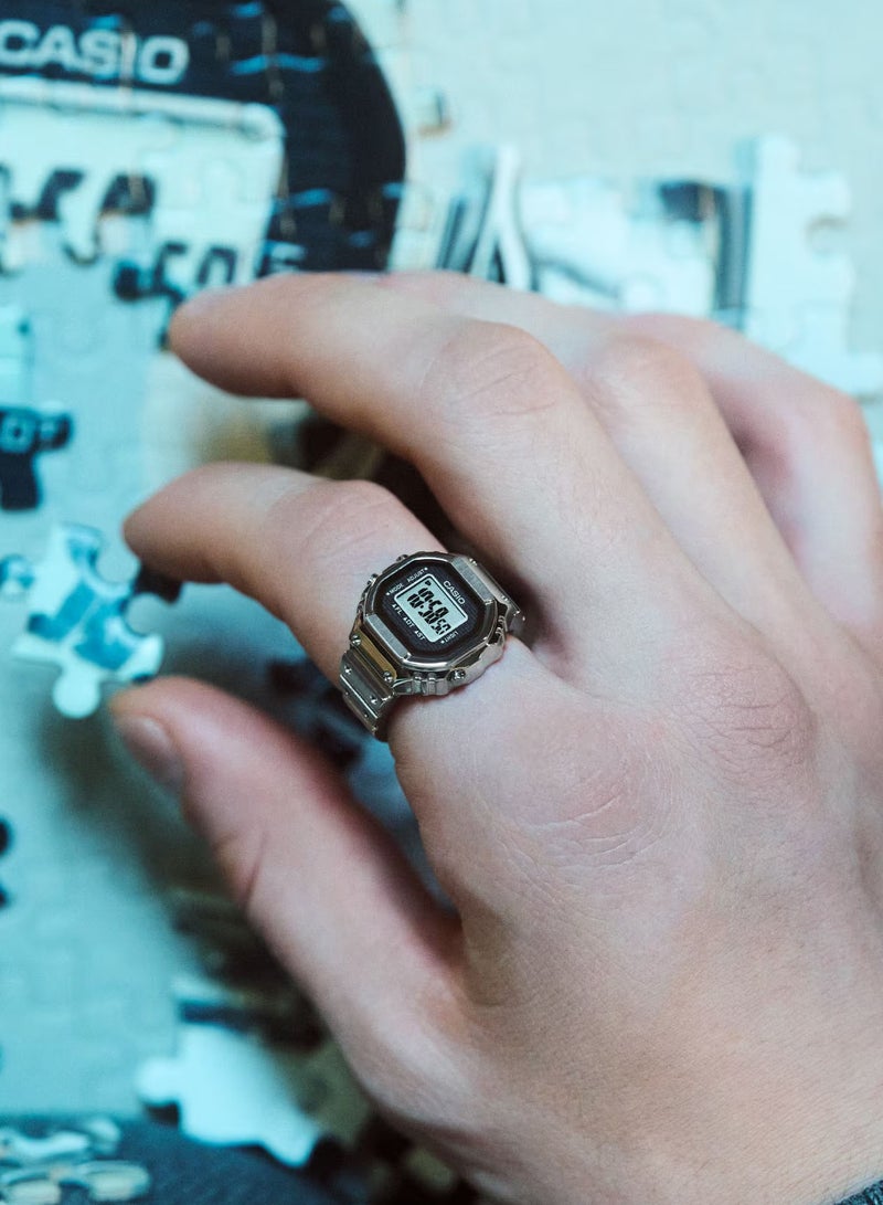 CASIO 50th Anniversary Digital Ring Watch CRW-001-1ADR - Image 4