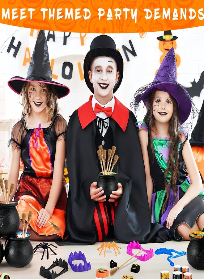 Blvochnnt 12 Pcs Witch Broom Pencils,Broom Pen Wizard Themed Party Supplies Goody Bag Filler Favors for Kids 100th Day of School Rewards,Halloween - Image 4