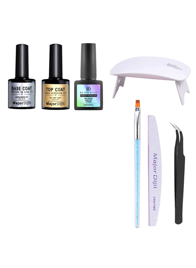 Nail Art Basic DIY Set Multicolour - Image 2