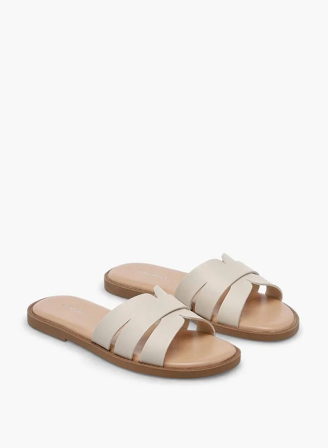 Flora Bella By Shoexpress Girls Slip-On Flat Sandals