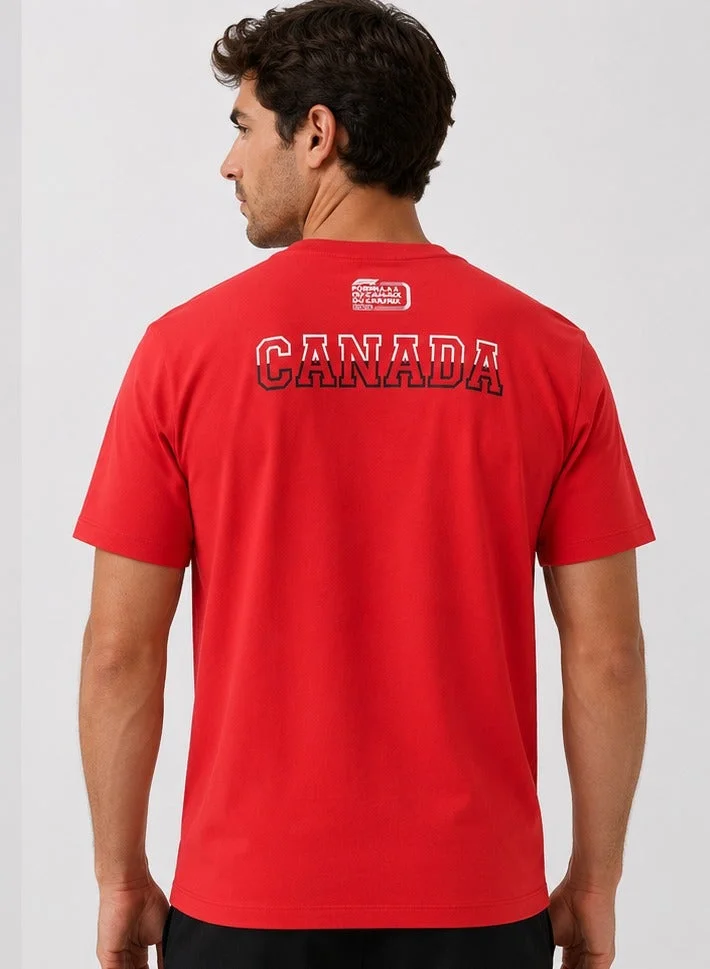 Formula1 Formula 1 Fanwear Canada Grand Prix, T-shirt, Red