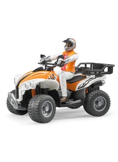 Bruder 1:16 Quad With Driver  - Image 3