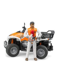 Bruder 1:16 Quad With Driver  - Image 1