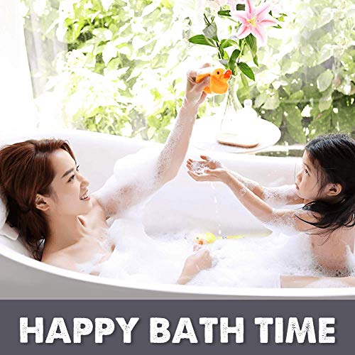 WENGTY Nonslip Soft Rubber Bath Mat for Bathtub and Shower, Anti Slip Bathroom Mat (100 x 40cm) (Sky Blue) - Image 5