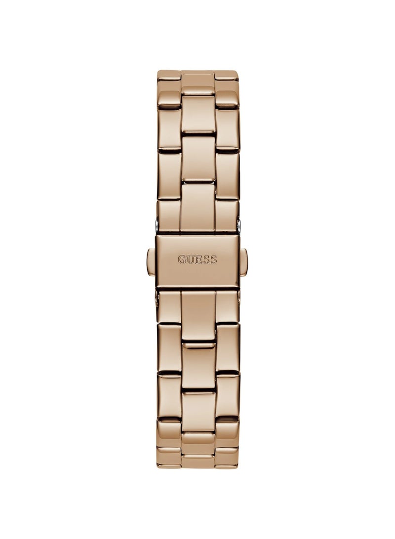 GUESS Women's Analog Rose Gold Stainless Steel Watch GW0675L3 - Image 4