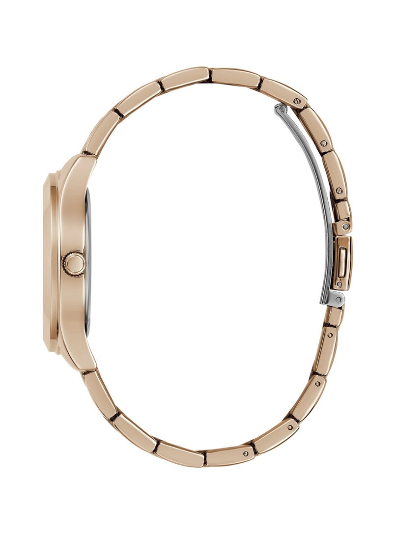 GUESS Women's Analog Rose Gold Stainless Steel Watch GW0675L3 - Image 2