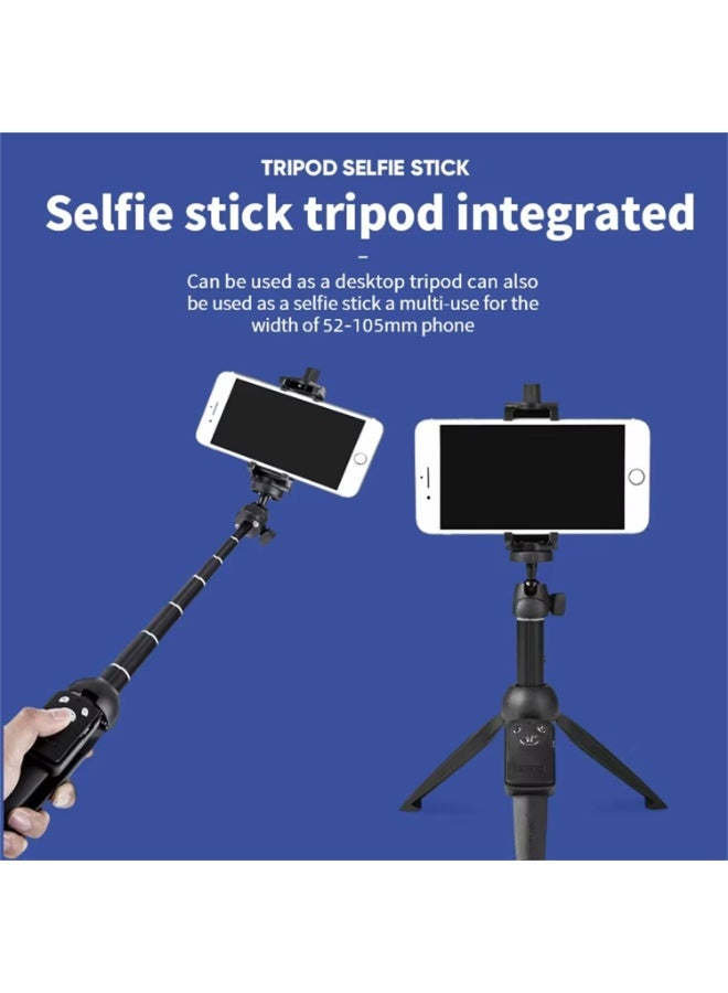 40" Extendable Selfie Stick Tripod with Wireless Remote - Aluminum Alloy Phone Mount for iPhone 16/15/14/13,for Samsung S24/S23, (101cm Max Height, Foldable Design) - Image 5