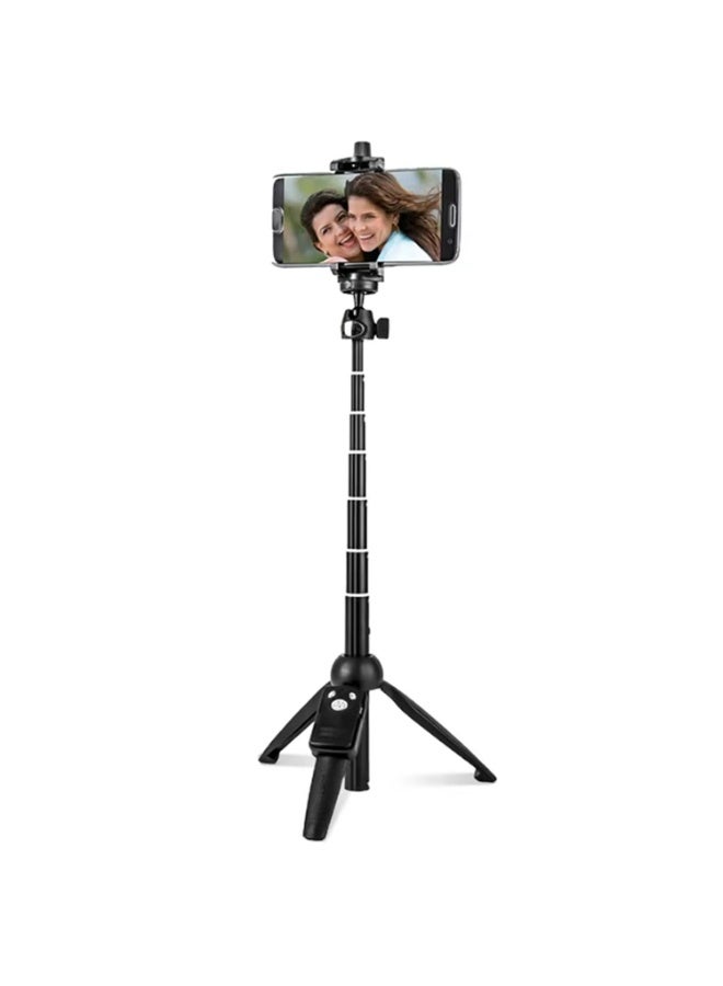 40" Extendable Selfie Stick Tripod with Wireless Remote - Aluminum Alloy Phone Mount for iPhone 16/15/14/13,for Samsung S24/S23, (101cm Max Height, Foldable Design) - Image 1