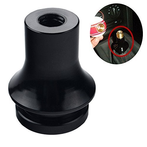 DEWHEL Shift KNOB Boot RetainerAdapter for Manual Gear Shifter Lever 10X15 Color Black