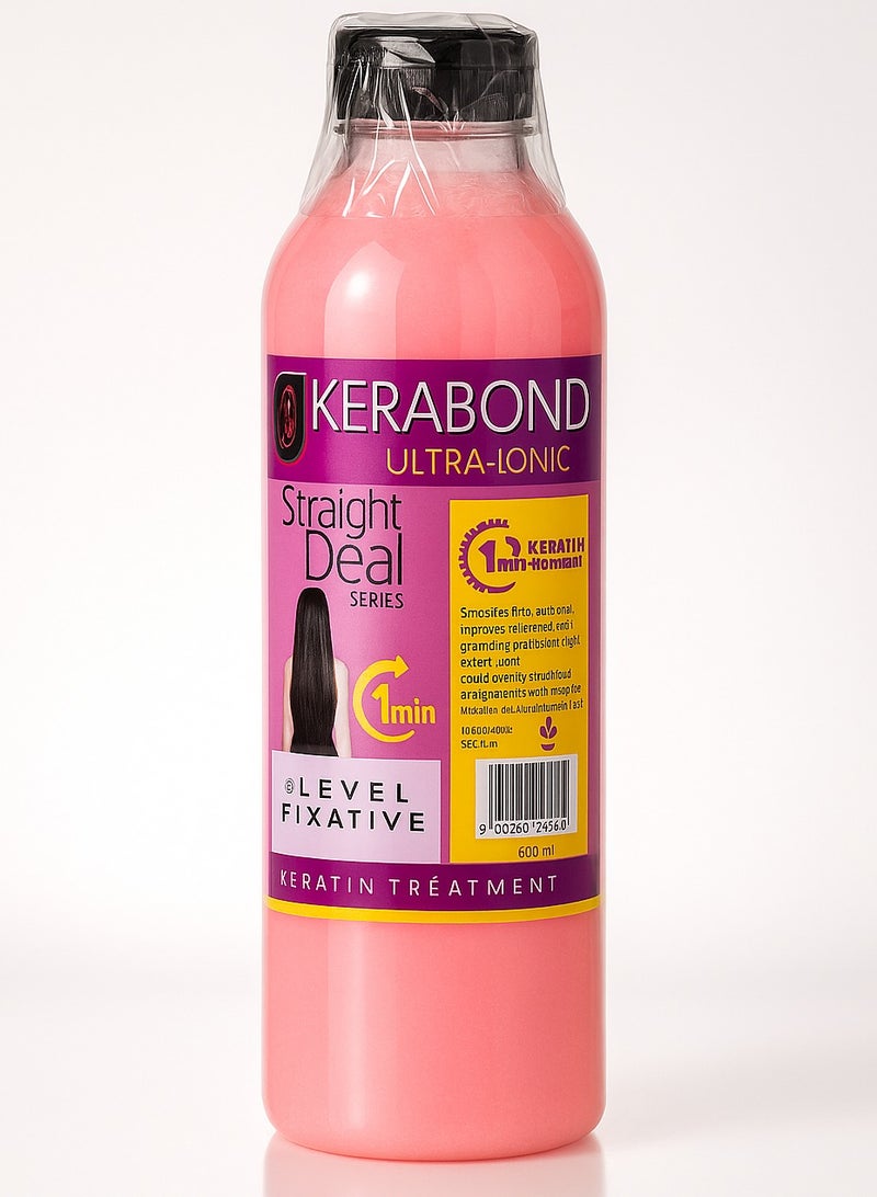KERABOND Ultra-Ionic Straight Deal Keratin Treatment 500ml for frizzy hair smoothness and shine professional salon treatment