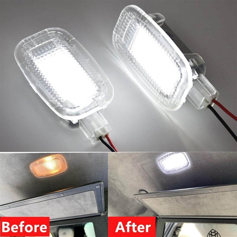 Wivplex 2Pcs Super Bright Error Free LED Courtesy Door Light for Mercedes-Benz Models - Image 4