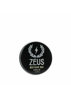 Zeus Mustache Wax - Natural Shine, Moisturizing, Conditioning & Styling Mustache Wax, Light-Medium Hold – MADE IN USA  - Image 1