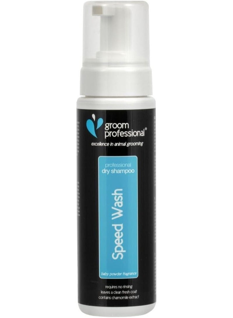 GROOM PROFESSIONAL Speed Wash Waterless Foam Shampoo 200ml - Image 1