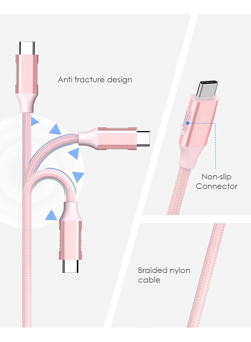 Lention LENTION USB C to USB 3.0 Adapter [2-Pack], Type C Male to USB 3.0 Female OTG Converter Compatible 2023-2016 MacBook Pro, New iPad Pro/Mac Air/Surface, Chromebook, Phone/Tablet (CB-C6-2P, Rose Gold)  - Image 2