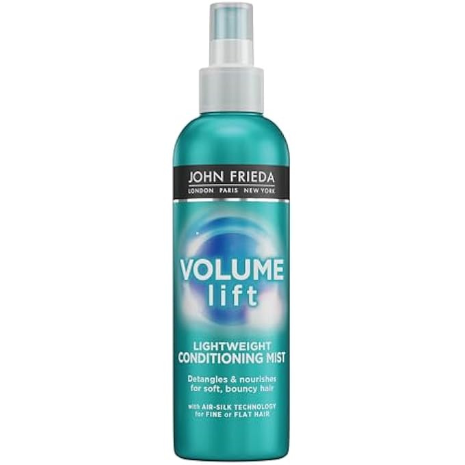 John Frieda VOLUME LIFT LIGHTWEIGHT CONDITIONING MIST 200 ML, LEAVE-IN SPRAY DETANGLING CONDITIONER FOR FLAT HAIR - Image 1