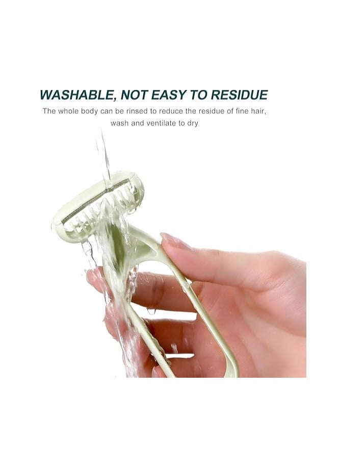 أداة إزالة الشعر اليدوية للنساء - أداة إزالة الشعر اليدوية السهلة للنساء تحت الإبطين والجسم والساقين - رائعة للبشرة الحساسة - ماكينة حلاقة لإزالة الشعر التجميلية (متعددة الألوان) - Image 3