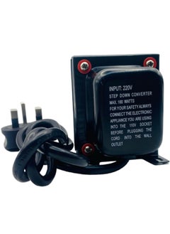 Lucky Sky Lucky Sky 100 Watt Step Down Transformer 220 Volt to 110 Volt Voltage Converter,Universal 3 Pin UK With Power Cord For Household Electrical Appliance Voltage Converter (220V TO 110V 100W).  - Image 3
