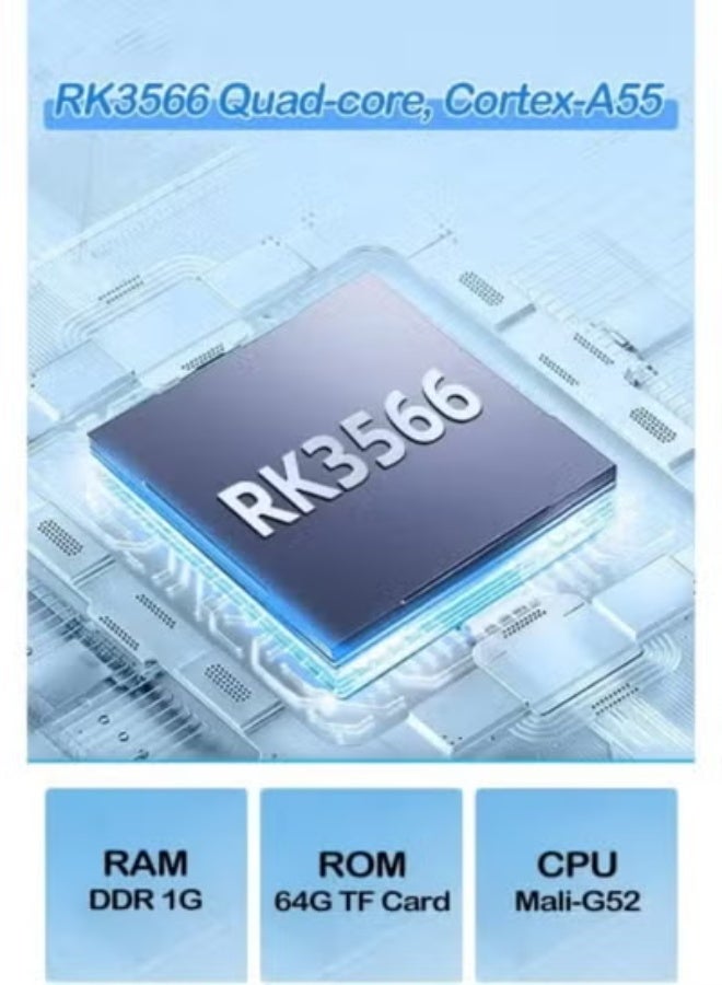 ELTRAZONE M18 Retro Handheld Game Console with 4.3-Inch HD Screen, Preloaded Classic Games, Portable Gaming Player, Long-Lasting Battery, and Multi-Media Support for Music & Video Playback – Ergonomic Pocket-Sized Console in Black Transparent, Perfect for Travel, Home, and Outdoor Fun - Image 4