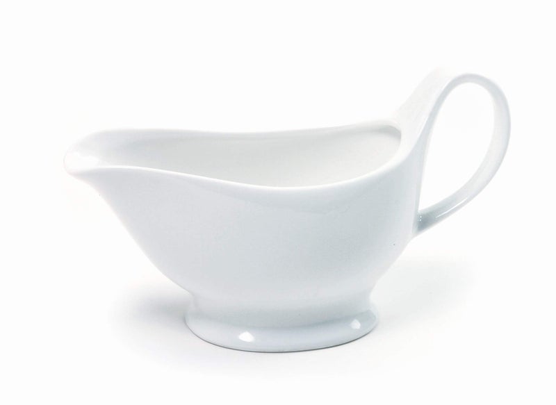 Norpro 8350A Porcelain Gravy Boat, White - Image 1