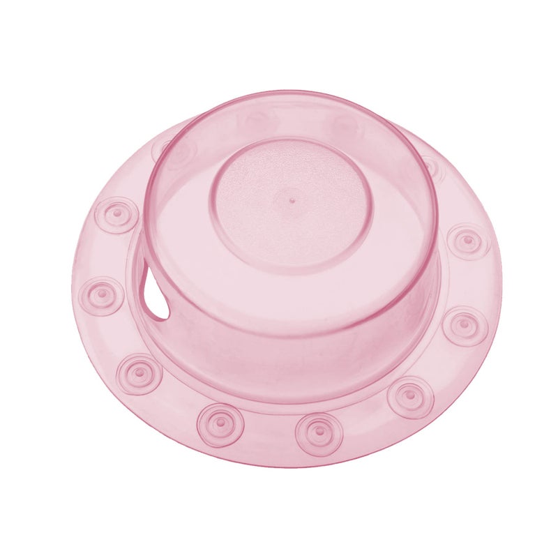 SlipX Solutions Bottomless Bath | Overflow Drain Cover for Tub | Best Gifts for Mom, Spa & Bath Accessories | Drain Block, Water Stopper Plug | Bath Essentials for Women | 4" Diameter, Coral - Image 1