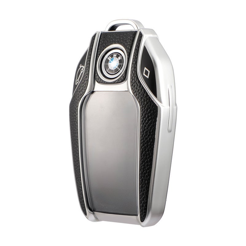 Generic BMW Touchscreen Key Cover Leather Pattern PE bag 