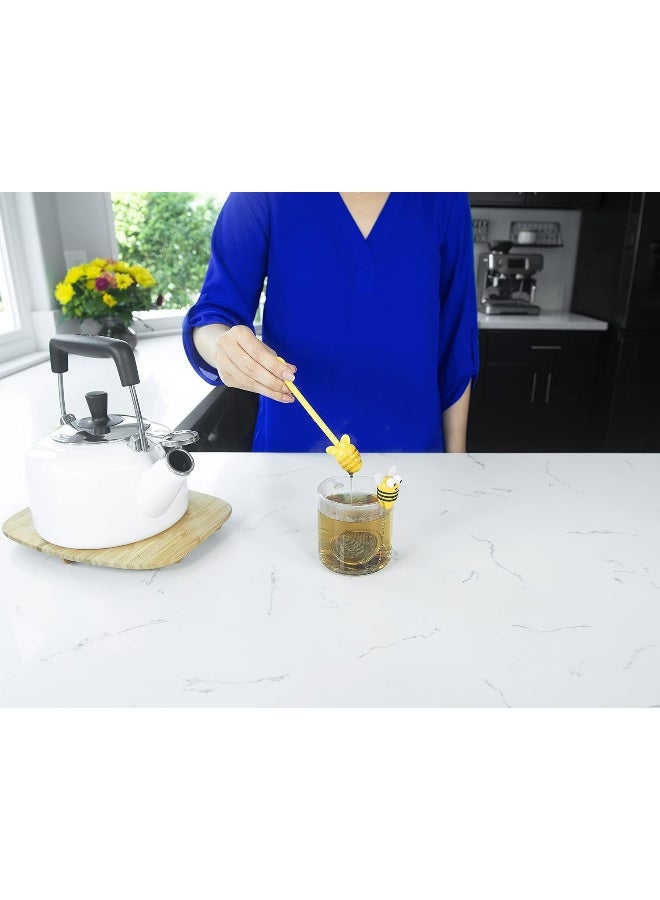 joie Tea Infuser With Honey Dipper Yellow - Image 5