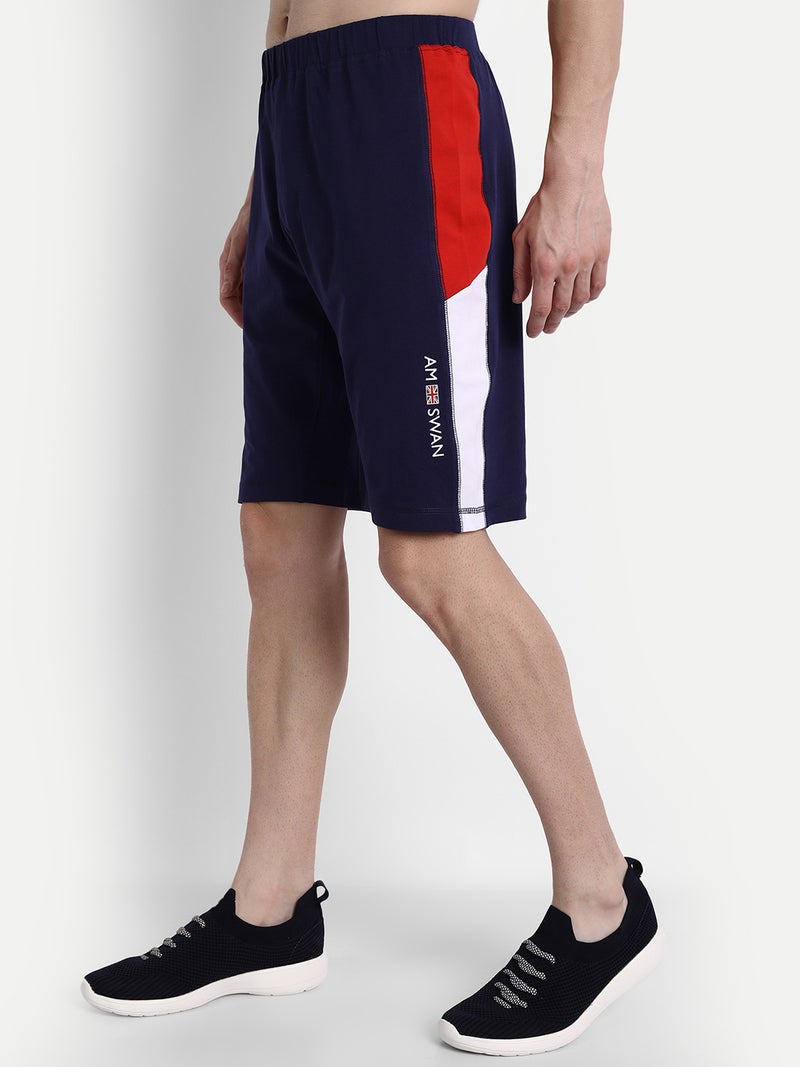 amswan COTTON RICH LYCRA PRINTED SHORTS - Image 3