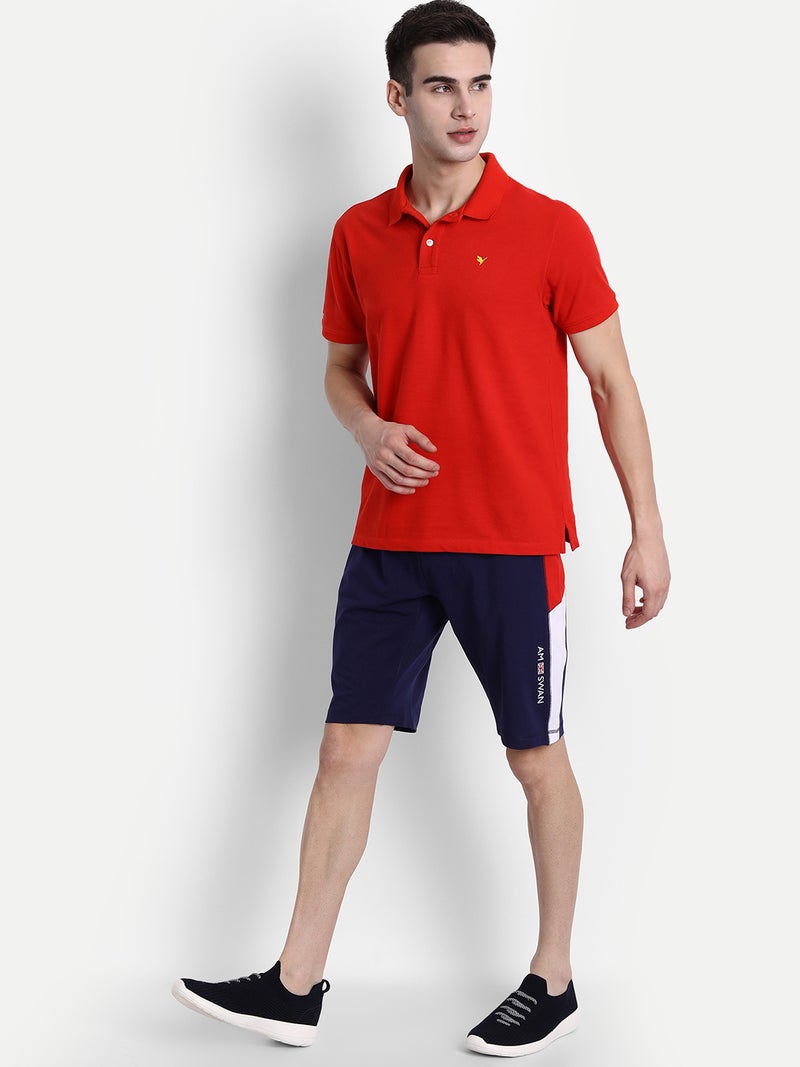 amswan COTTON RICH LYCRA PRINTED SHORTS - Image 5