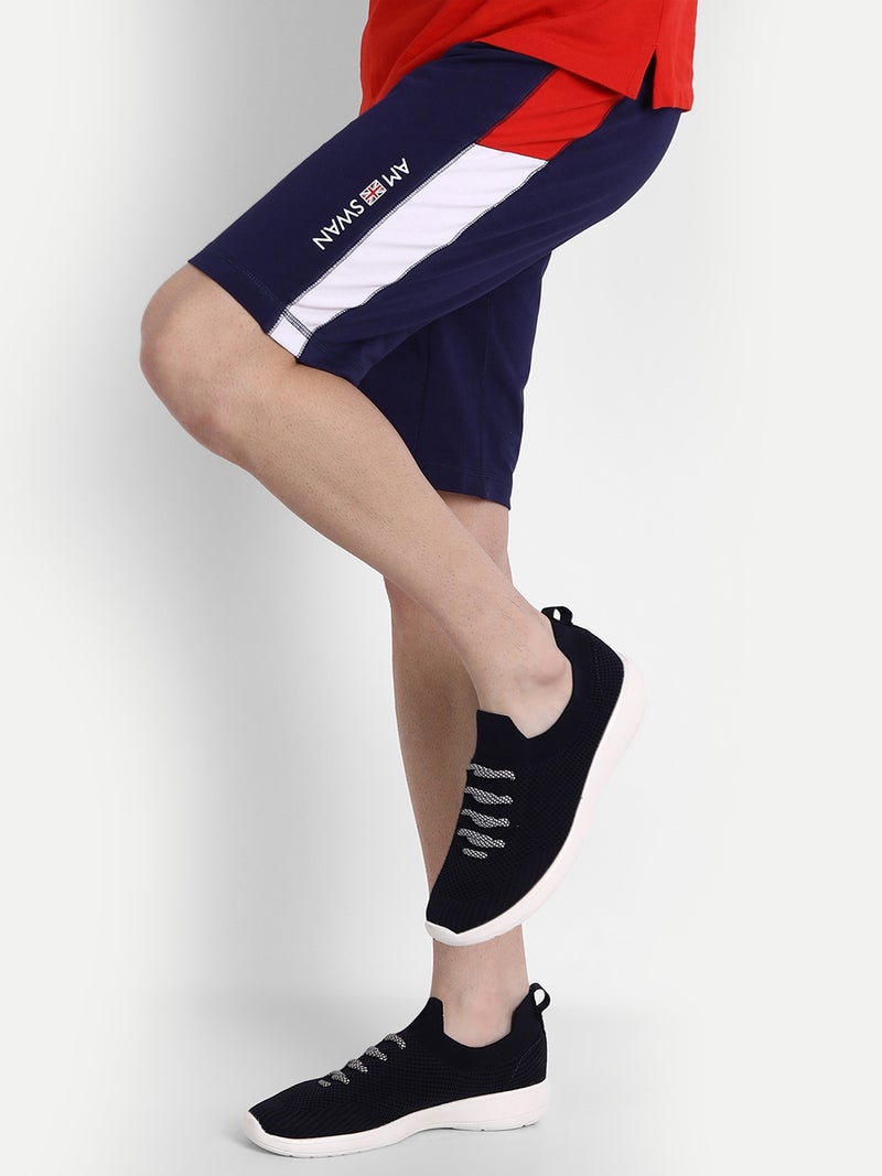 amswan COTTON RICH LYCRA PRINTED SHORTS - Image 2