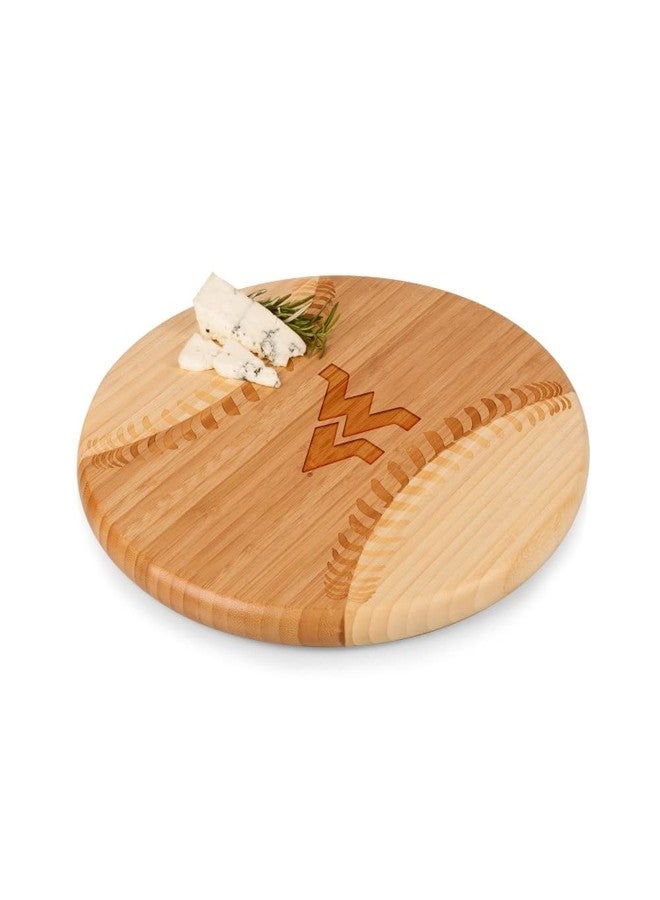 PICNIC TIME NCAA West Virginia Mountaineers Homerun! Bamboo Cutting Board with Team Logo - Image 4
