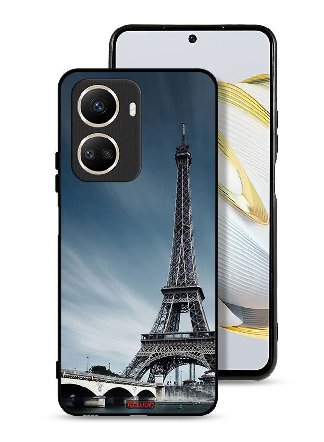Tolwak Huawei nova 10 SE Protective Case Cover Eiffel Tower - Image 1