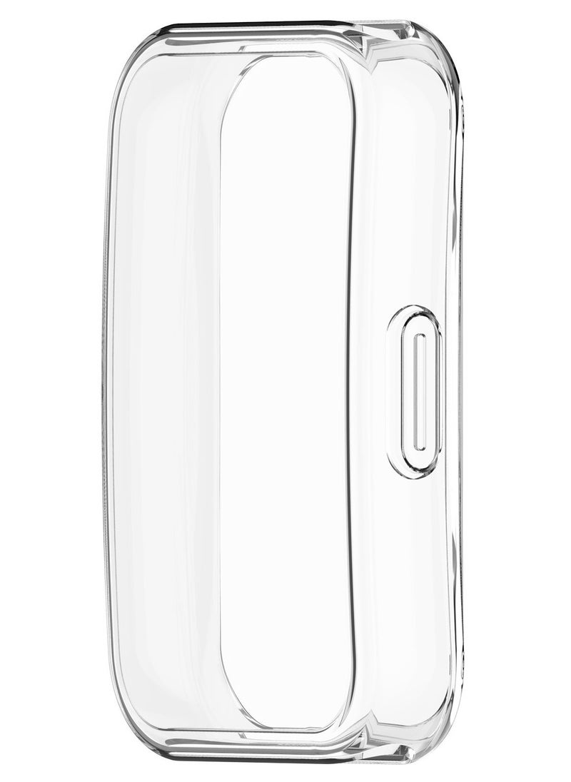 Youque TPU Shockproof Screen Protector Cover Case for Huawei Band 8/Band 9/Band 10 Clear  - Image 2