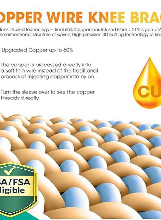 MODVEL Knee Support Set for Men and Women - Stable Support for Sports, Training, Fitness, Hiking, Everyday Use - Comfortable, Skin-friendly, Breathable Bandage Made of Soft Nylon Latex Fabric - Image 2