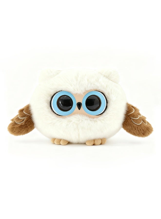 Owl AI Plush Toy – Soft PP Cotton Filled Interactive Smart Educational Toy for Kids, Huggable & Safe - Image 1
