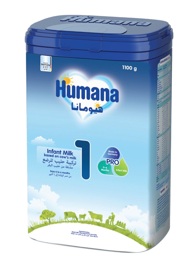 Humana 1 Probalance Gmo-Free Infant Formula 1.1kg - Image 1