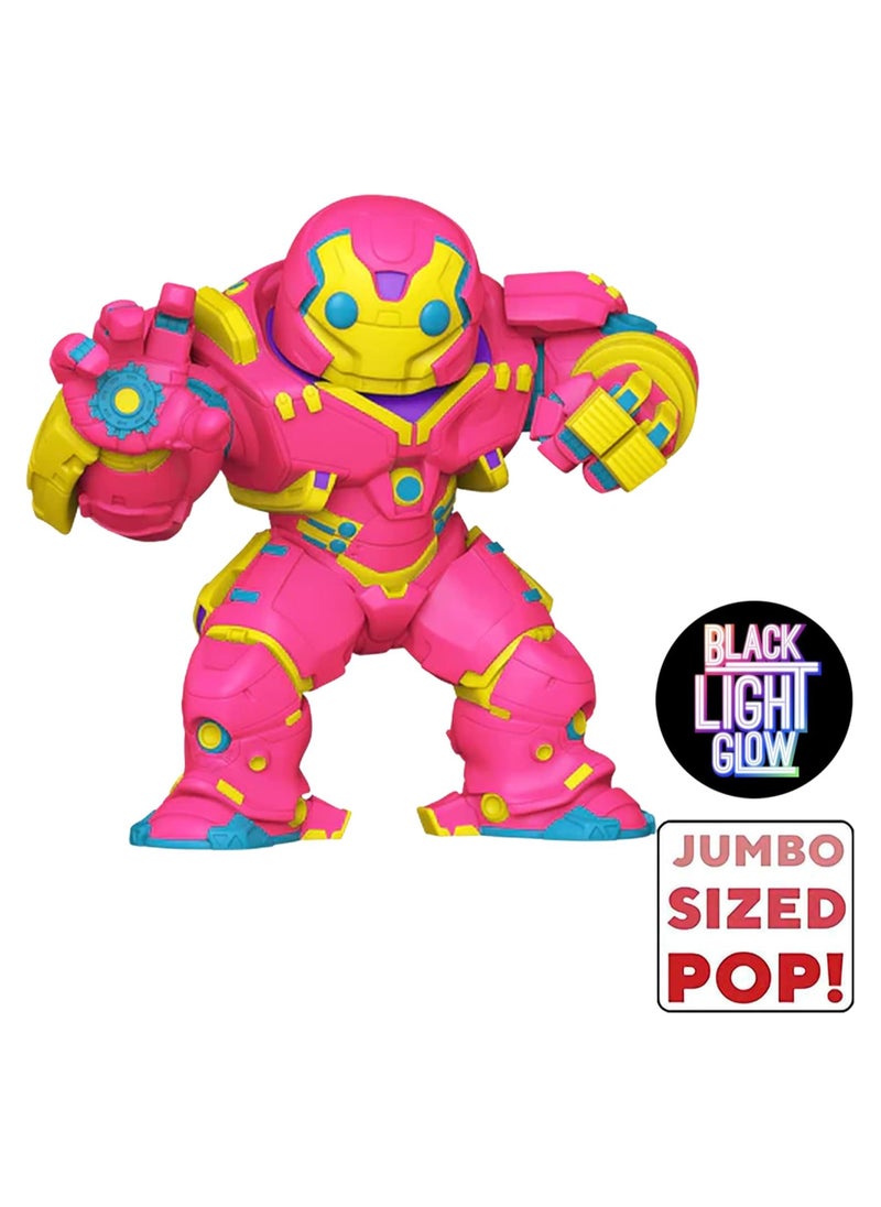 Funko Funko Pop! Jumbo Super Heroes: Marvel - The Infinity Saga - Iron Man Hulkbuster (Blacklight) (Exclusive) (1408)  - Image 1