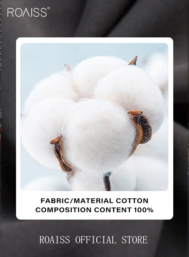 roaiss Men Oversized T Shirt Letter Streetwear Tshirts Man Fashion Casual Loose Cotton Hip Hop Y2K T-shirt Tops - Image 4